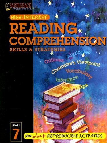 Reading Comprehension Skills And Strategies Level 7 Highinterest Reading Comprehension Skills Strategies Edge