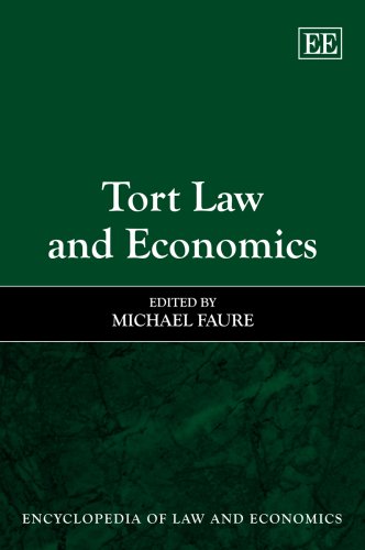 Tort Law And Economics Encyclopedia Of Law And Economics Michael Faure