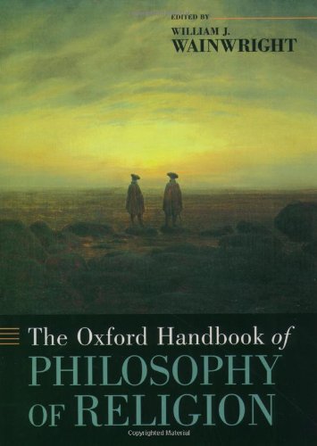 The Oxford Handbook Of Philosophy Of Religion William J Wainwright
