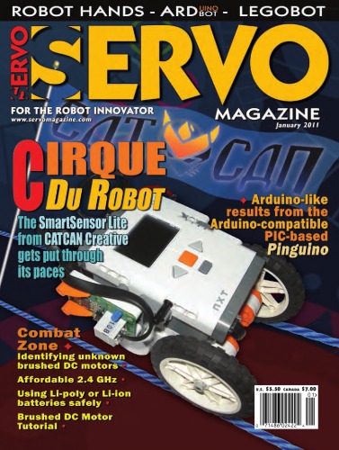 Servo Magazine Vol 9 1 201101 9 1 Bryan Bergeron Editor