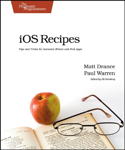 Ios Recipes Tips And Tricks For Awesome Iphone And Ipad Apps 1st Edition Matt Drance