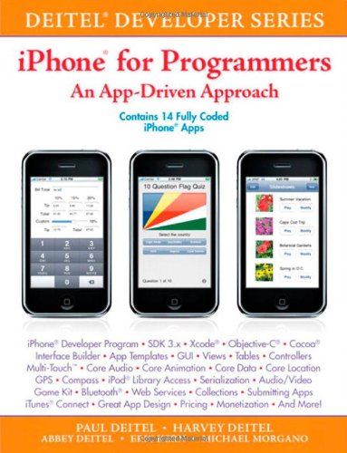 Iphone For Programmers An Appdriven Approach Deitel Developer Series 1st Edition Paul J Deitel