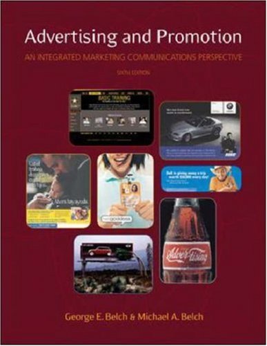 Advertising And Promotion 6th Michael A Belch George E Belch