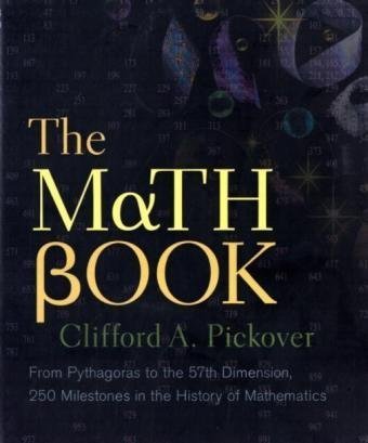 The Math Book From Pythagoras To The 57th Dimension 250 Milestones In The History Of Mathematics 1st Edition Clifford A Pickover