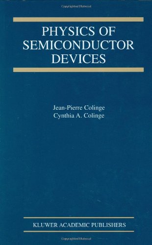Physics Of Semiconductor Devices 1st Edition Jp Colinge Ca Colinge