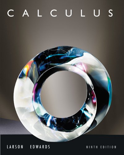 Calculus Ninth Edition 9th Ron Larson Bruce H Edwards