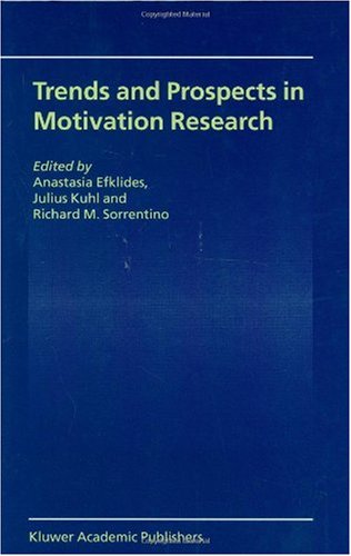 Trends And Prospects In Motivation Research 1st Edition Anastasia Efklides