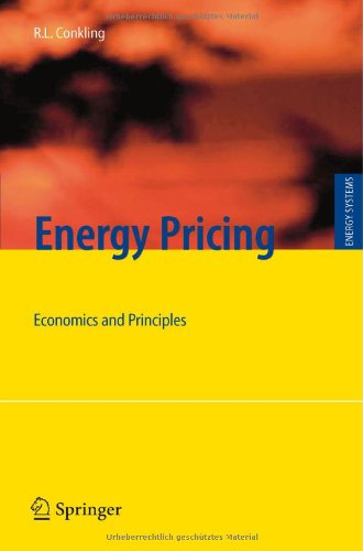 Energy Pricing Economics And Principles 1st Edition Roger L Conkling