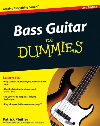 Bass Guitar For Dummies 2nd Edition Patrick Pfeiffer