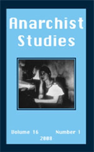 Anarchist Studies 2008 Volume 16 Issue 1 16 1 Allan Antliff