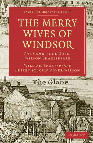 The Merry Wives Of Windsor 1st Edition William Shakespeare John Dover Wilson