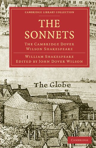 The Sonnets The Cambridge Dover Wilson Shakespeare 31 1st Edition William Shakespeare