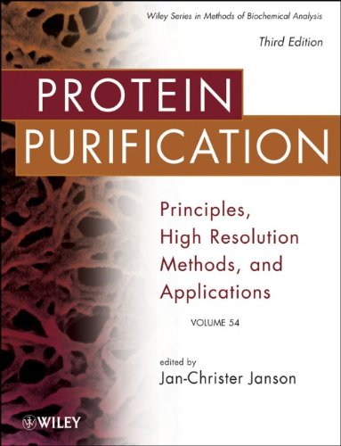 Protein Purification Principles High Resolution Methods And Applications Methods Of Biochemical Analysis 3rd Edition Janchrister Janson