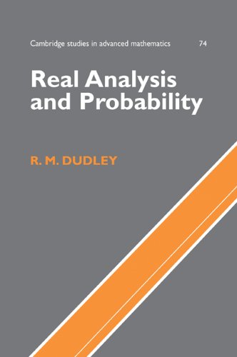 Real Analysis And Probability 2nd Edition R M Dudley