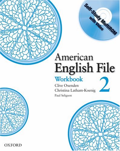 American English File 2 Workbook 1st Edition Clive Oxenden Christina Lathamkoenig