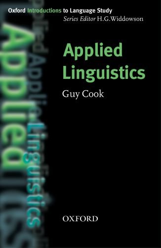 Applied Linguistics Guy Cook