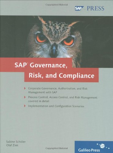 Sap Governance Risk And Compliance Sabine Scholer And Olaf Zink