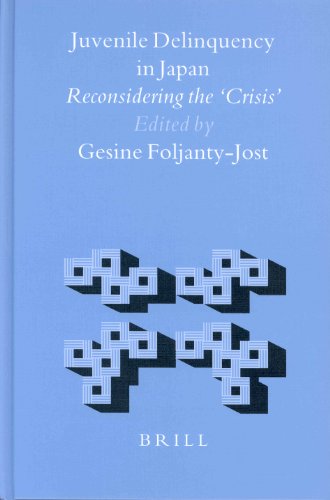 Juvenile Delinquency In Japan Reconsidering The Gesine Foljantyjost