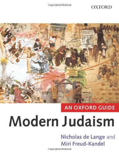 Modern Judaism An Oxford Guide Nicolas De Lange Miri Freudkandel