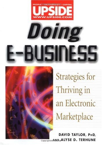 Doing Ebusiness Strategies For Thriving In An Electronic Marketplace Upside Books 1st Edition David Taylor
