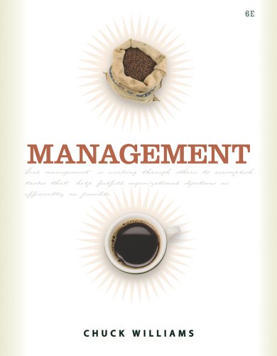Management 6th Edition 6th Edition Chuck Williams