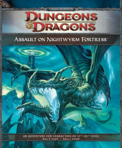 Assault On Nightwyrm Fortress Adventure P3 Dd Adventure Dungeons Dragons Papbrdgm Bruce R Cordell
