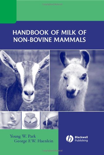 Handbook Of Milk Of Nonbovine Mammals 1st Edition Young W Park