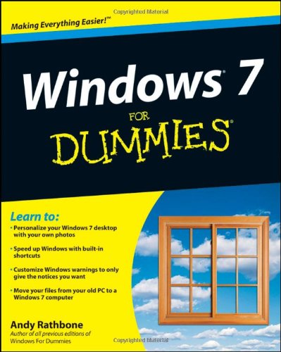 Windows 7 For Dummies 1st Edition Andy Rathbone
