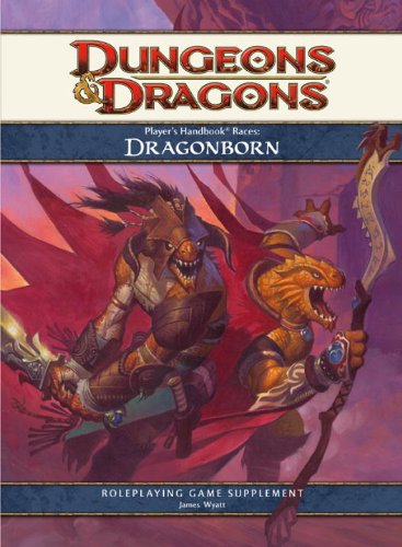 Players Handbook Races Supplement Dragonborn Dungeons Dragons Supplement James Wyatt
