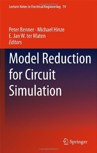 Model Reduction For Circuit Simulation 1st Edition Wil H A Schilders Auth
