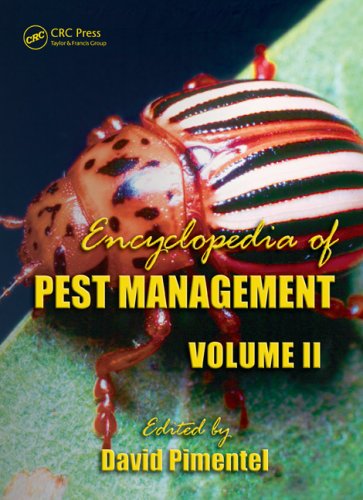 Encyclopedia Of Pest Management Volume 2 1st Edition David Pimentel