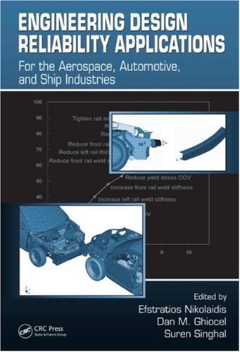 Engineering Design Reliability Applications For The Aerospace Automotive And Ship Industries 1st Edition Efstratios Nikolaidis
