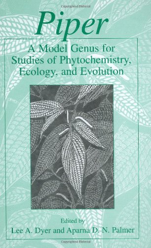 Piper A Model Genus For Studies Of Phytochemistry Ecology And Evolution 1st Edition Lee A Dyer