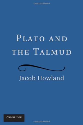 Plato And The Talmud Jacob Howland
