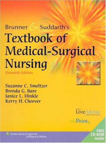 Brunner And Suddarths Textbook Of Medicalsurgical Nursing 11th Edition 2 Volumes In 1 11th Updated Suzanne C Smeltzer