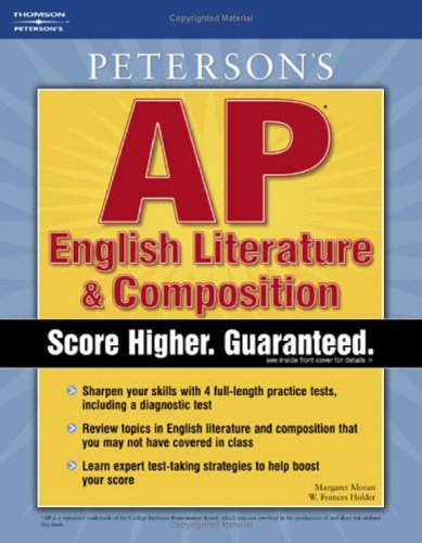 Petersons Ap English Literature Composition Master The Ap English Literature Composition Test 1st Petersons