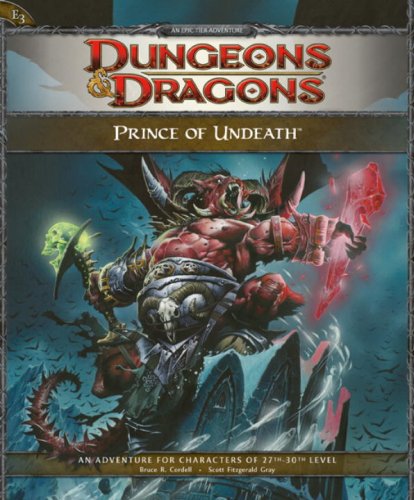 Prince Of Undeath Dungeons Dragons Original Wizards Of The Coast Team