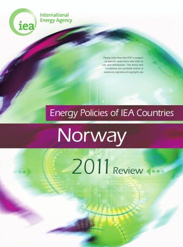Energy Policies Of Iea Countries Norway 2011 Iea Oecd