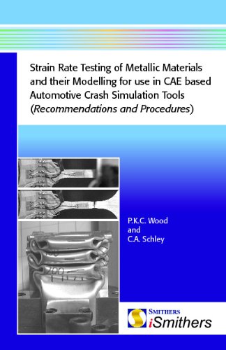 Strain Rate Testing Of Metallic Materials And Their Modelling For Use In Cae Based Automotive Crash Simulation Tools Recommendations Procedures 1st Edition Wood