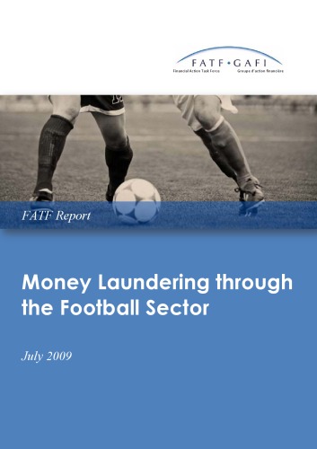 Money Laundering Through The Football Sector Fatf Fsrb Oecd