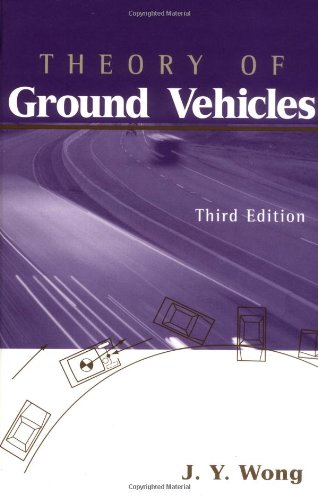 Theory Of Ground Vehicles 3rd Edition J Y Wong