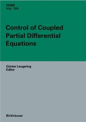 Control Of Coupled Partial Differential Equations International Series Of Numerical Mathematics 1st Edition Karl Kunisch