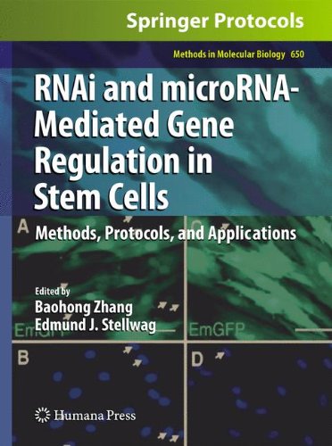 Rnai And Micrornamediated Gene Regulation In Stem Cells Methods Protocols And Applications 1st Edition Gangming Zou Auth