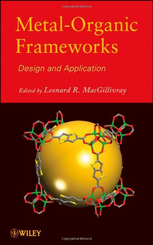 Metalorganic Frameworks Design And Application 1st Edition L Macgillivray