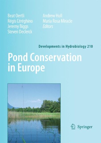 Pond Conservation In Europe Developments In Hydrobiology 210 1st Edition Beat Oertli