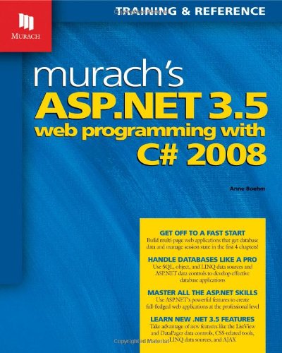 Murachs Aspnet 35 Web Programming With C 2008 Anne Boehm
