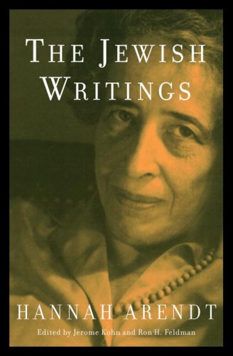 The Jewish Writings Hannah Arendt