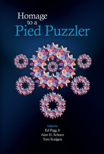 Homage To A Pied Puzzler Ed Pegg Alan Hugh Schoen Tom Rodgers