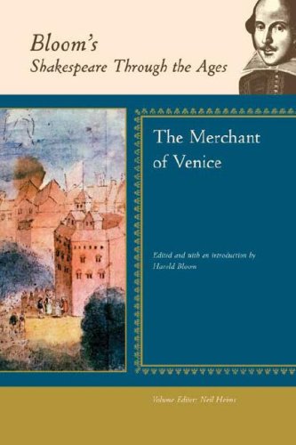 The Merchant Of Venice Blooms Shakespeare Through The Ages 1st Edition Harold Bloom