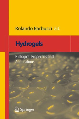 Hydrogels Biological Properties And Applications 1st Edition Rolando Barbucci Ed